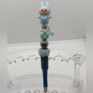 Cute Blue Labubu Pen